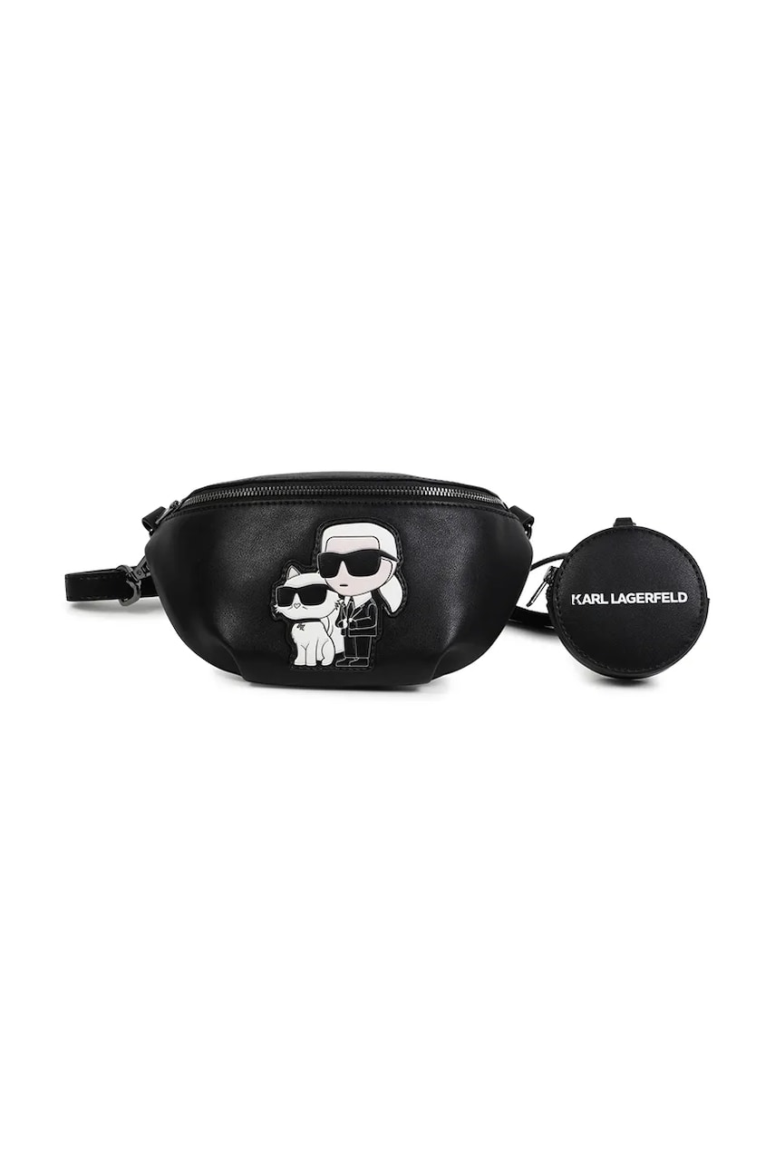 Karl Lagerfeld borseta copii culoarea negru, Z30404