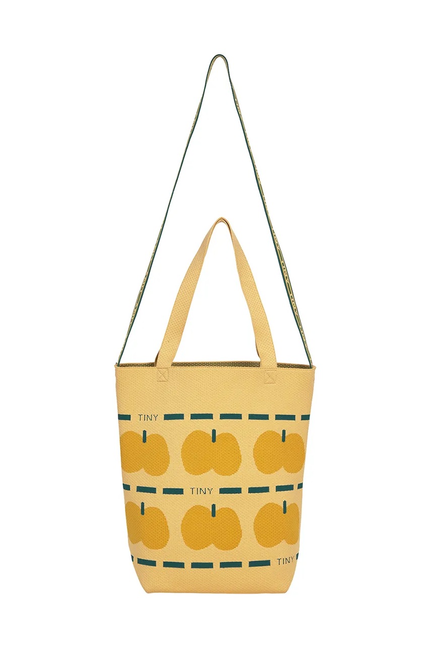 Детская сумочка Tinycottons TANGERINES TOTE BAG цвет бежевый SS25-391 Детская сумочка Tinycottons TANGERINES TOTE BAG цвет бежевый SS25-391
