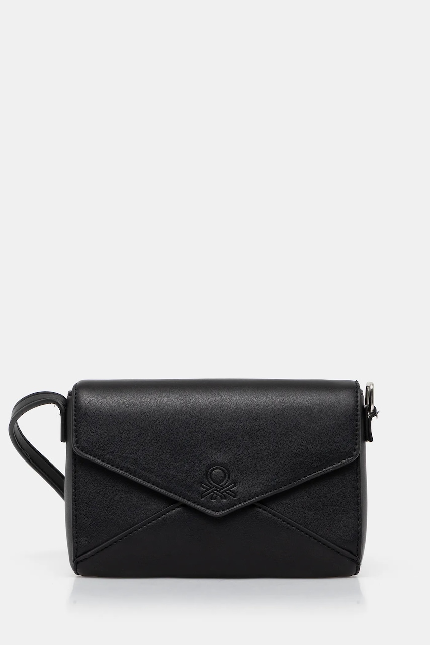 United Colors of Benetton poșetă culoarea negru, 6L5ECY022 United Colors of Benetton poșetă culoarea negru, 6L5ECY022