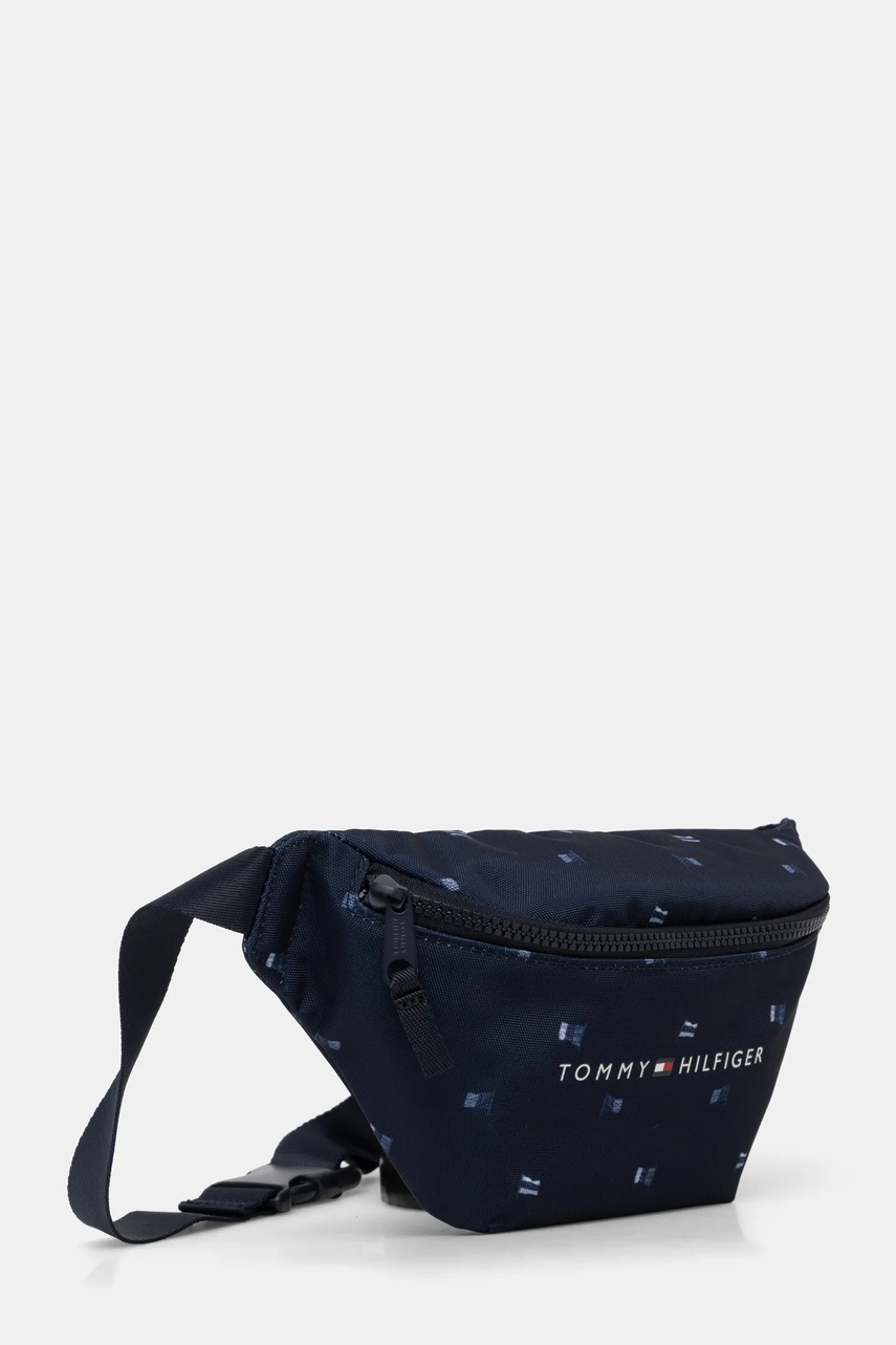 Детская сумка на пояс Tommy Hilfiger цвет синий AU0AU01949