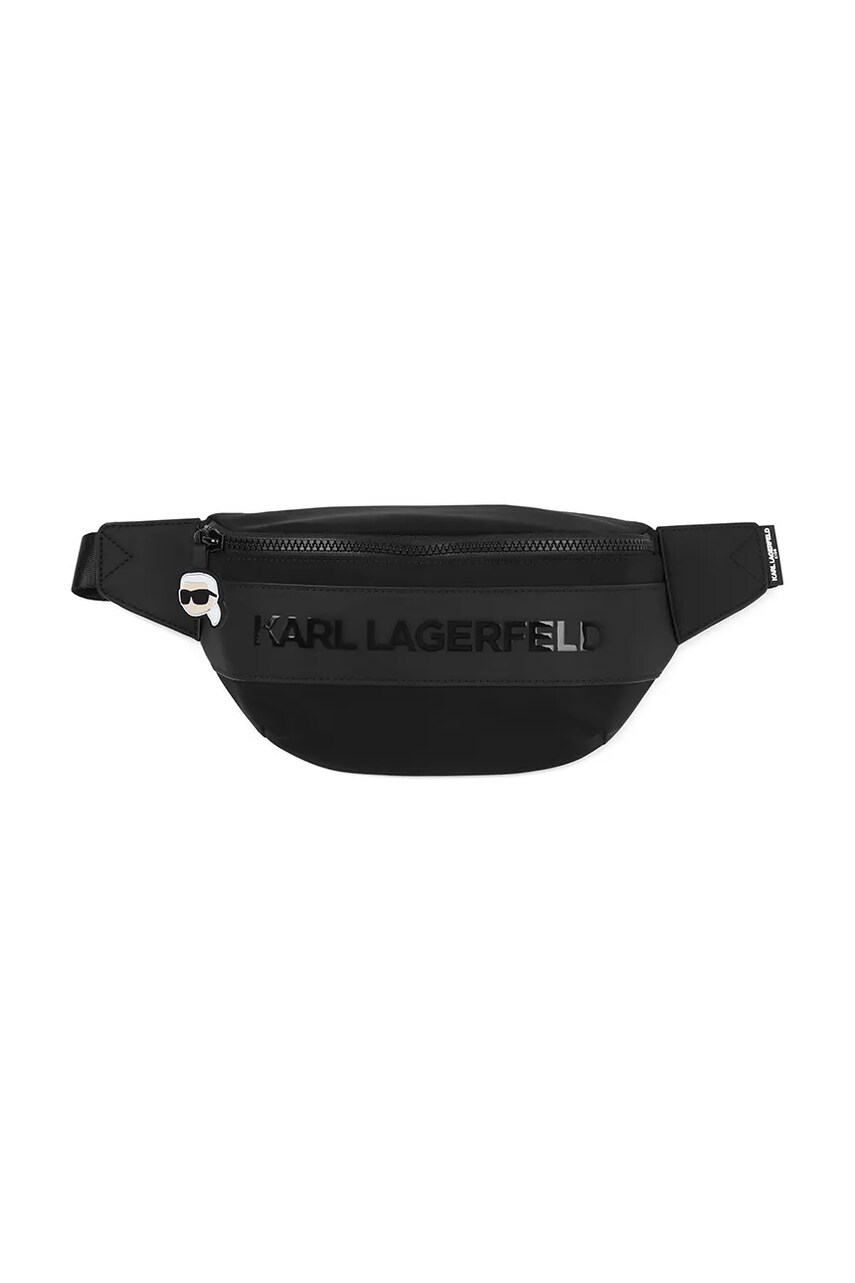 Karl Lagerfeld borsetă copii culoarea negru, Z30551