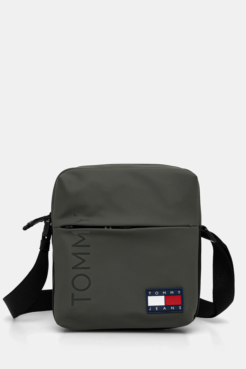 Tommy Jeans borseta culoarea verde, AM0AM12902
