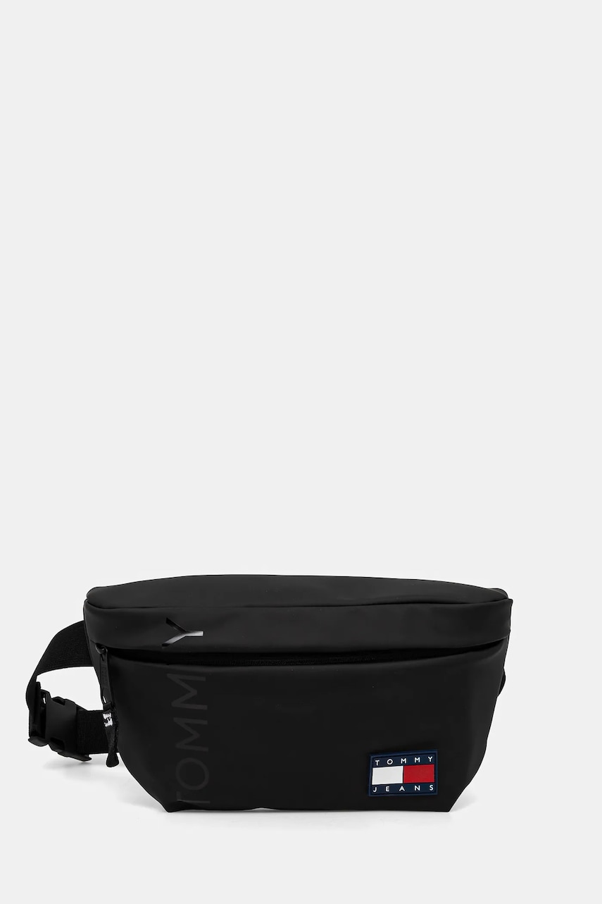 Tommy Jeans borseta culoarea negru, AM0AM12918 Tommy Jeans borseta culoarea negru, AM0AM12918