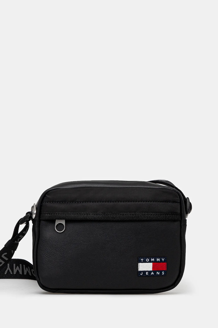 Tommy Jeans borseta culoarea negru, AM0AM13321 Tommy Jeans borseta culoarea negru, AM0AM13321
