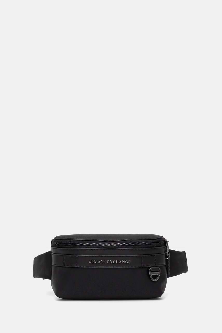 Levně Ledvinka Armani Exchange černá barva, XM000254 AF11925