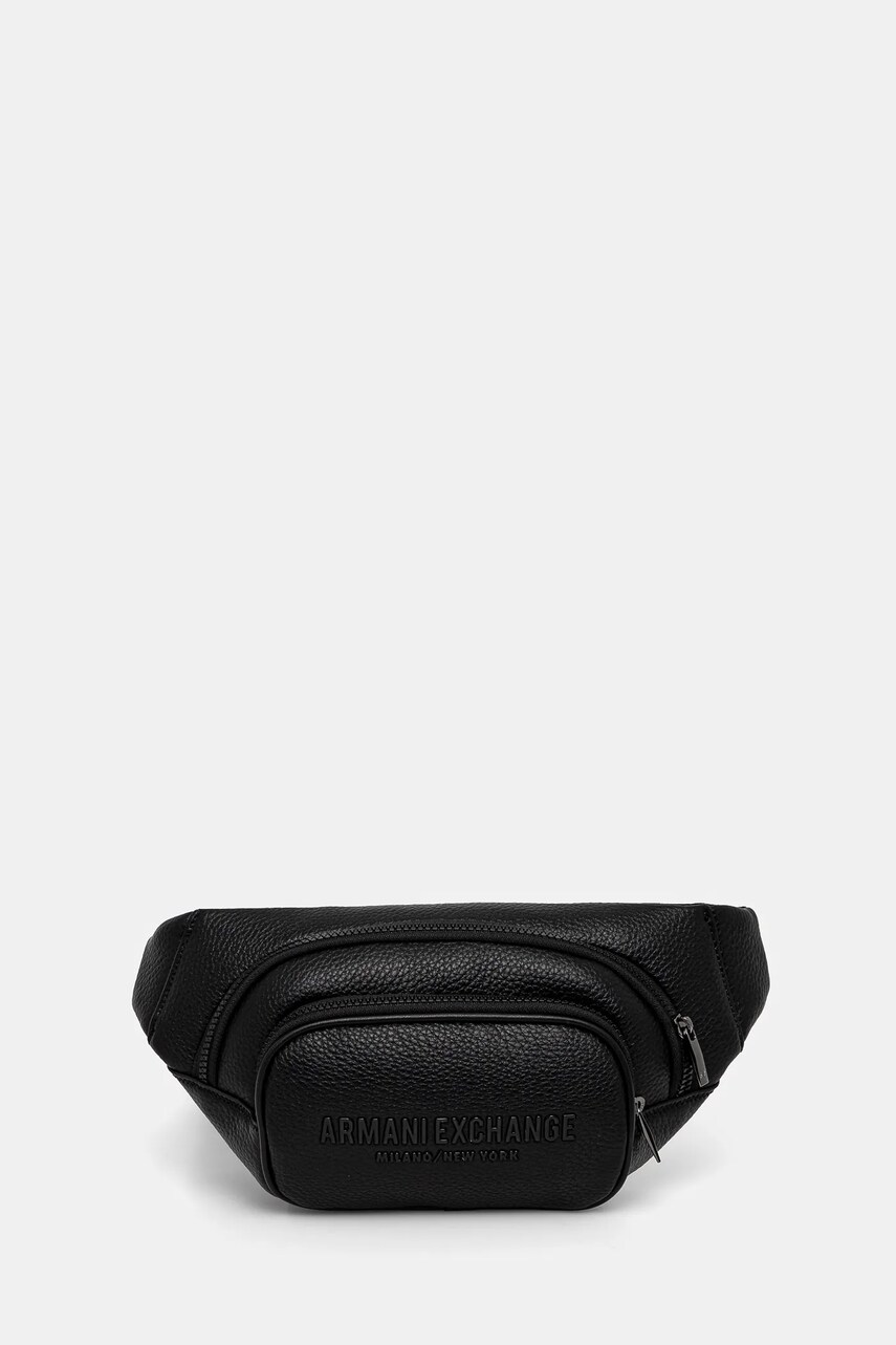 Levně Ledvinka Armani Exchange černá barva, XM000153 AF11931