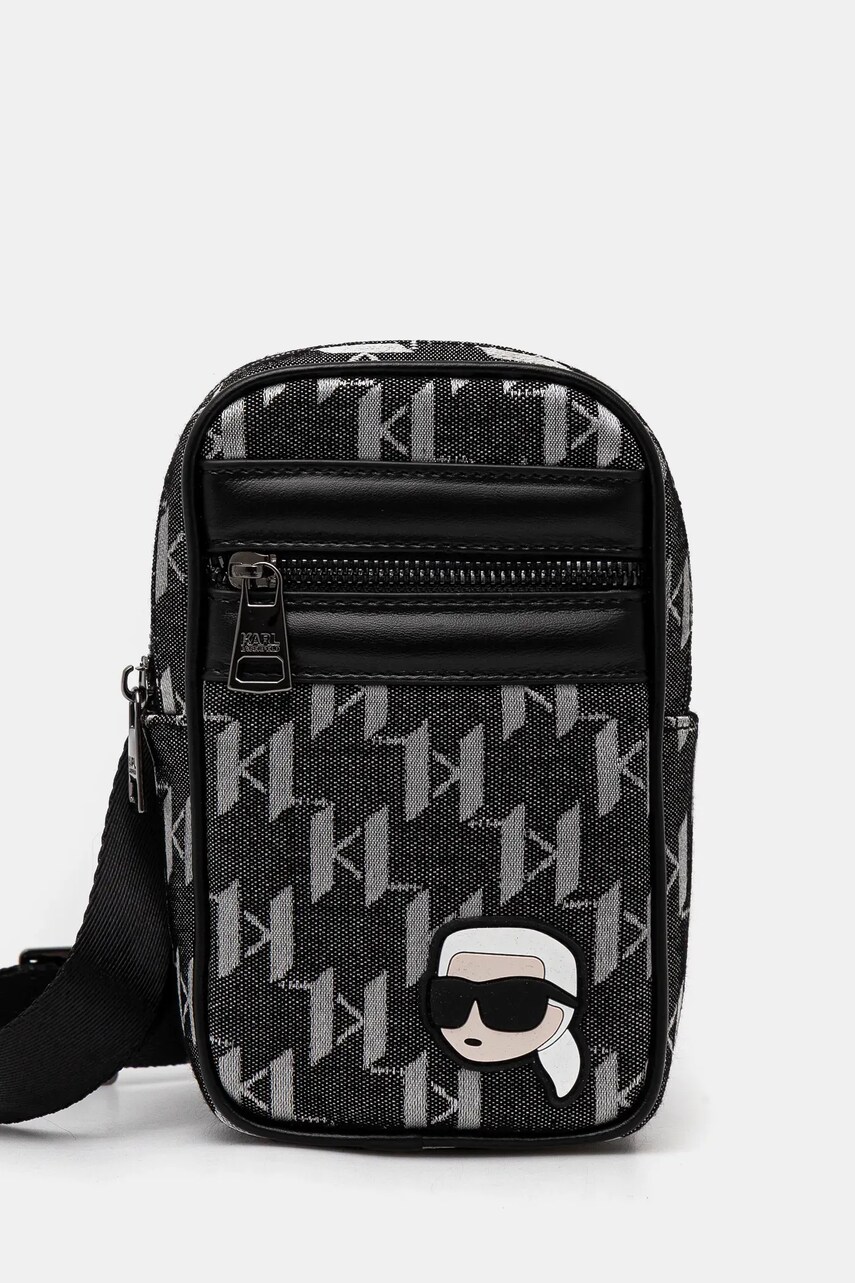 Karl Lagerfeld borseta culoarea negru, 551189.805922