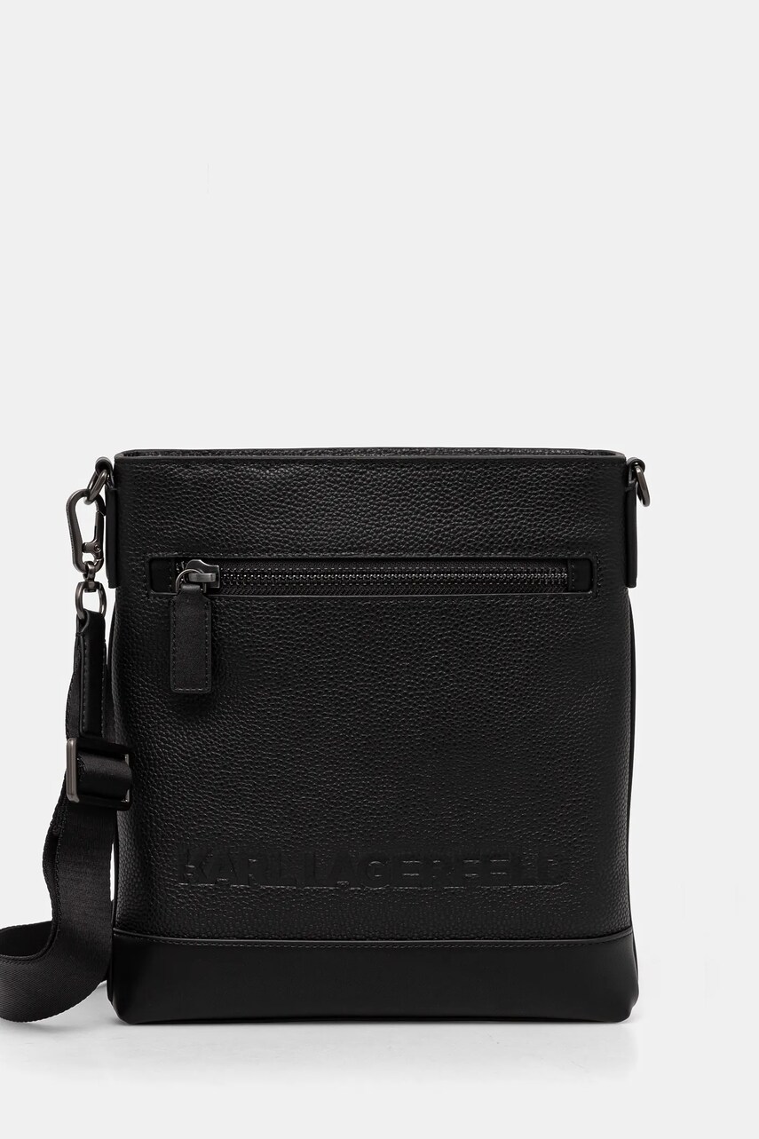 Karl Lagerfeld borsetă K/ESSENTIAL culoarea negru, 246M3070