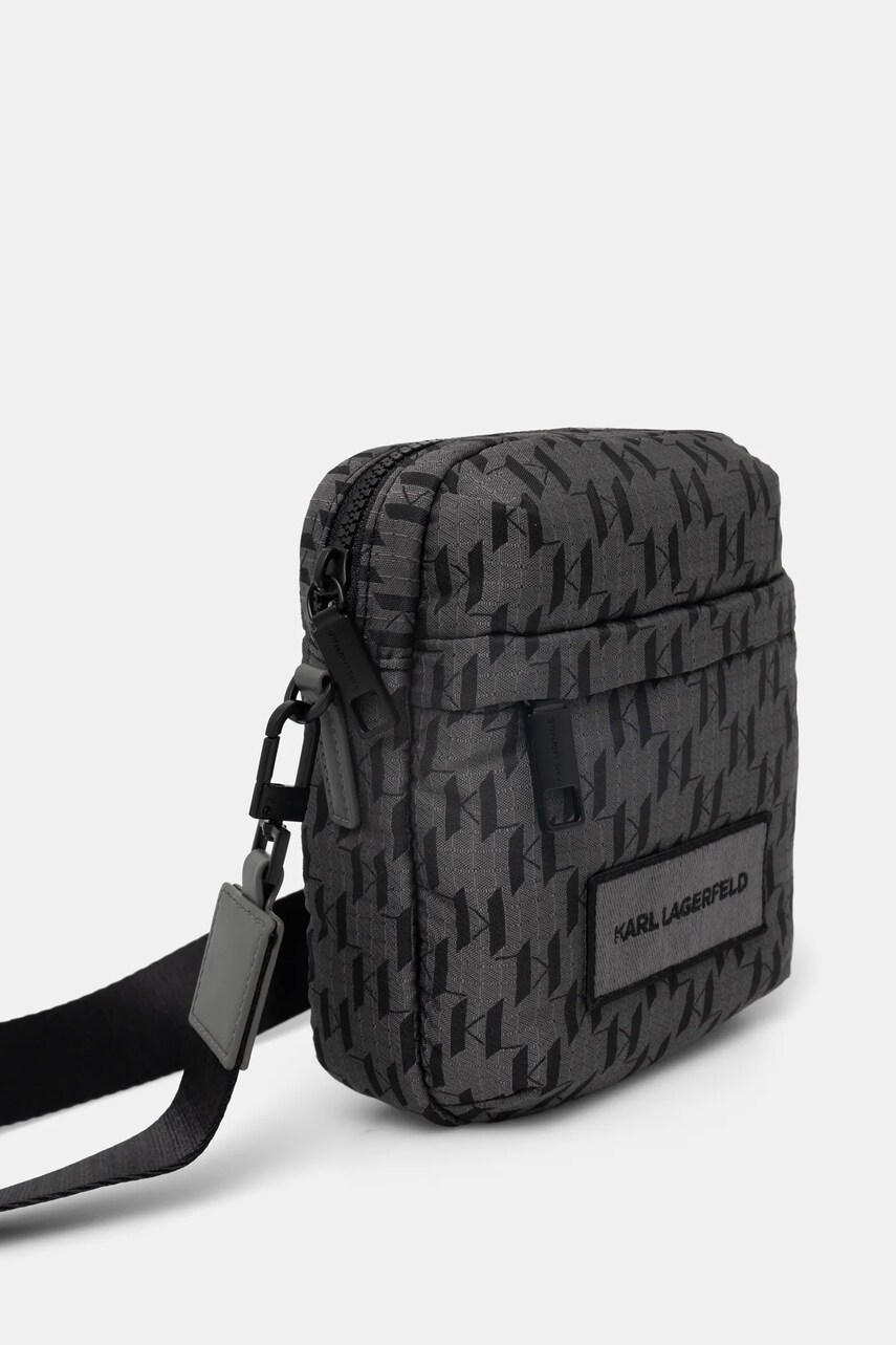 Сумка Karl Lagerfeld K/MONOGRAM цвет серый A1M30412 Сумка Karl Lagerfeld K/MONOGRAM цвет серый A1M30412