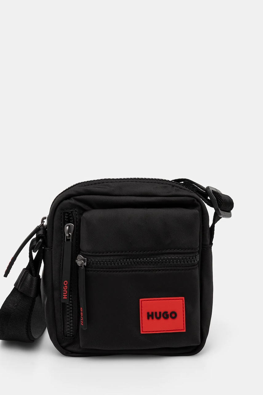 Ledvinka HUGO černá barva, 50535643