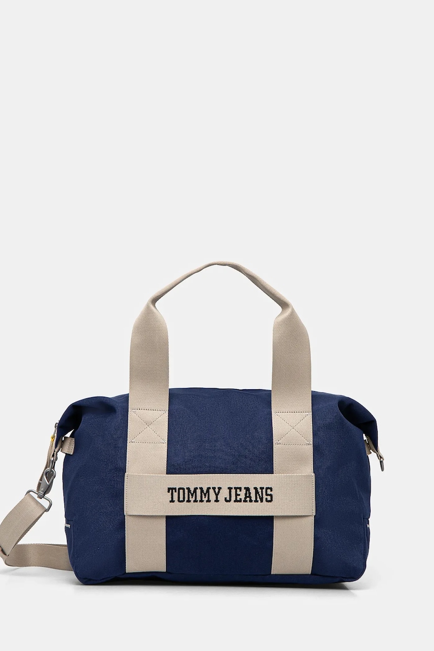 Tommy Jeans geanta culoarea albastru marin, AM0AM13325