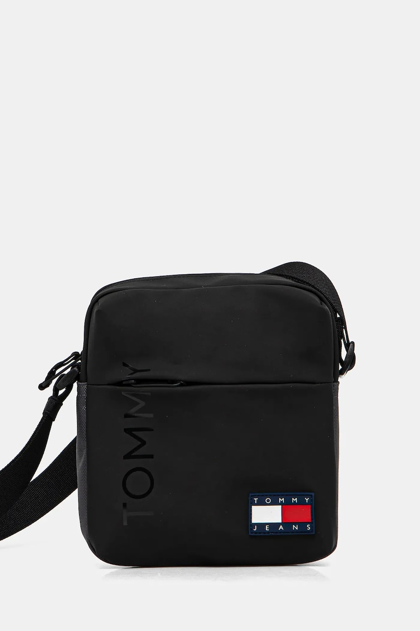 Tommy Jeans borseta culoarea negru, AM0AM13270