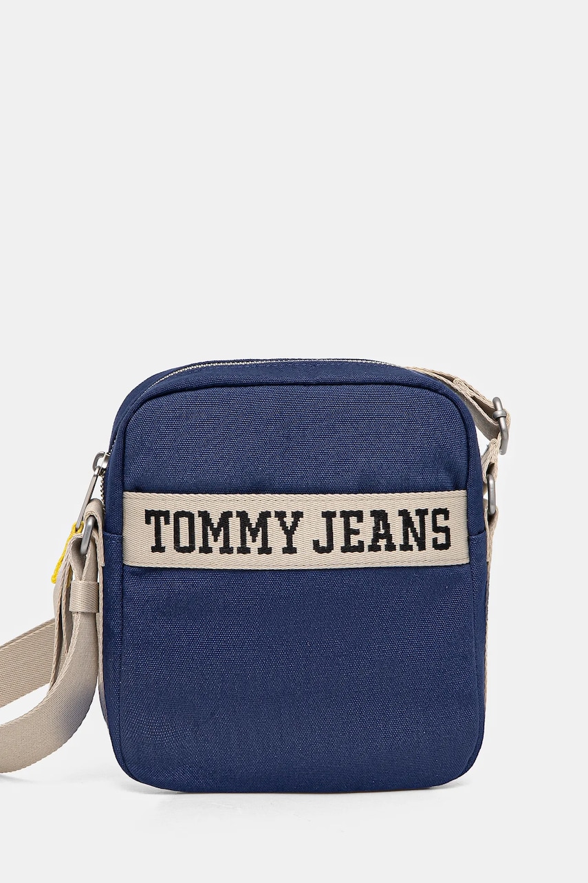 Tommy Jeans borseta culoarea albastru marin, AM0AM13277 Tommy Jeans borseta culoarea albastru marin, AM0AM13277