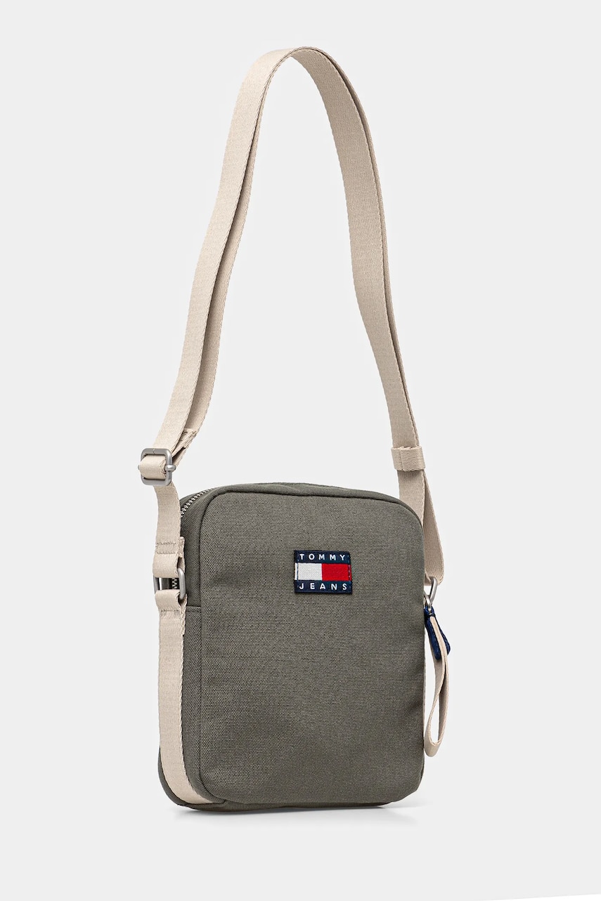 Сумка Tommy Jeans цвет зелёный AM0AM13277 Сумка Tommy Jeans цвет зелёный AM0AM13277