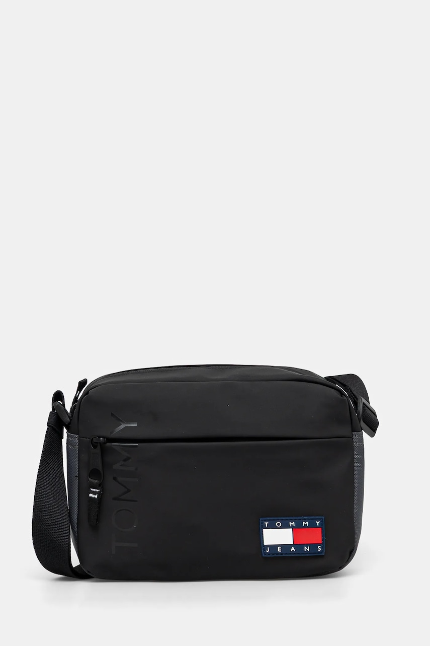 Tommy Jeans borseta culoarea negru, AM0AM13271 Tommy Jeans borseta culoarea negru, AM0AM13271