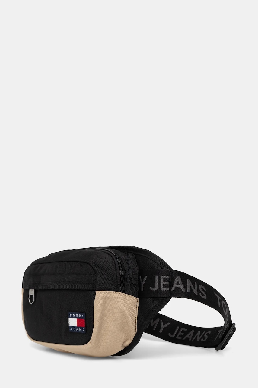 Сумка на пояс Tommy Jeans цвет чёрный AM0AM13267 Сумка на пояс Tommy Jeans цвет чёрный AM0AM13267