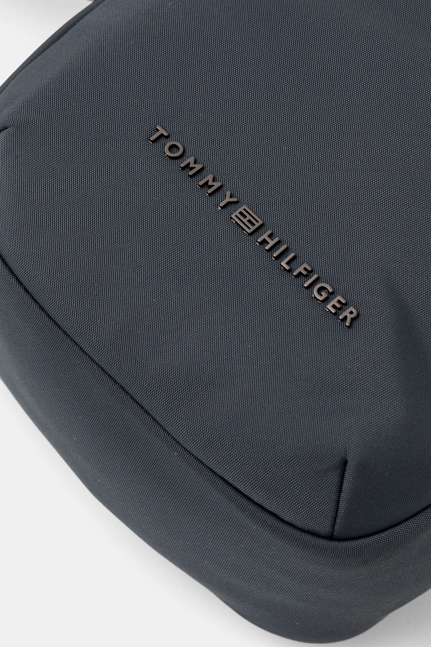 Σακίδιο Tommy Hilfiger χρώμα: γκρι, AM0AM13111 φωτογραφία