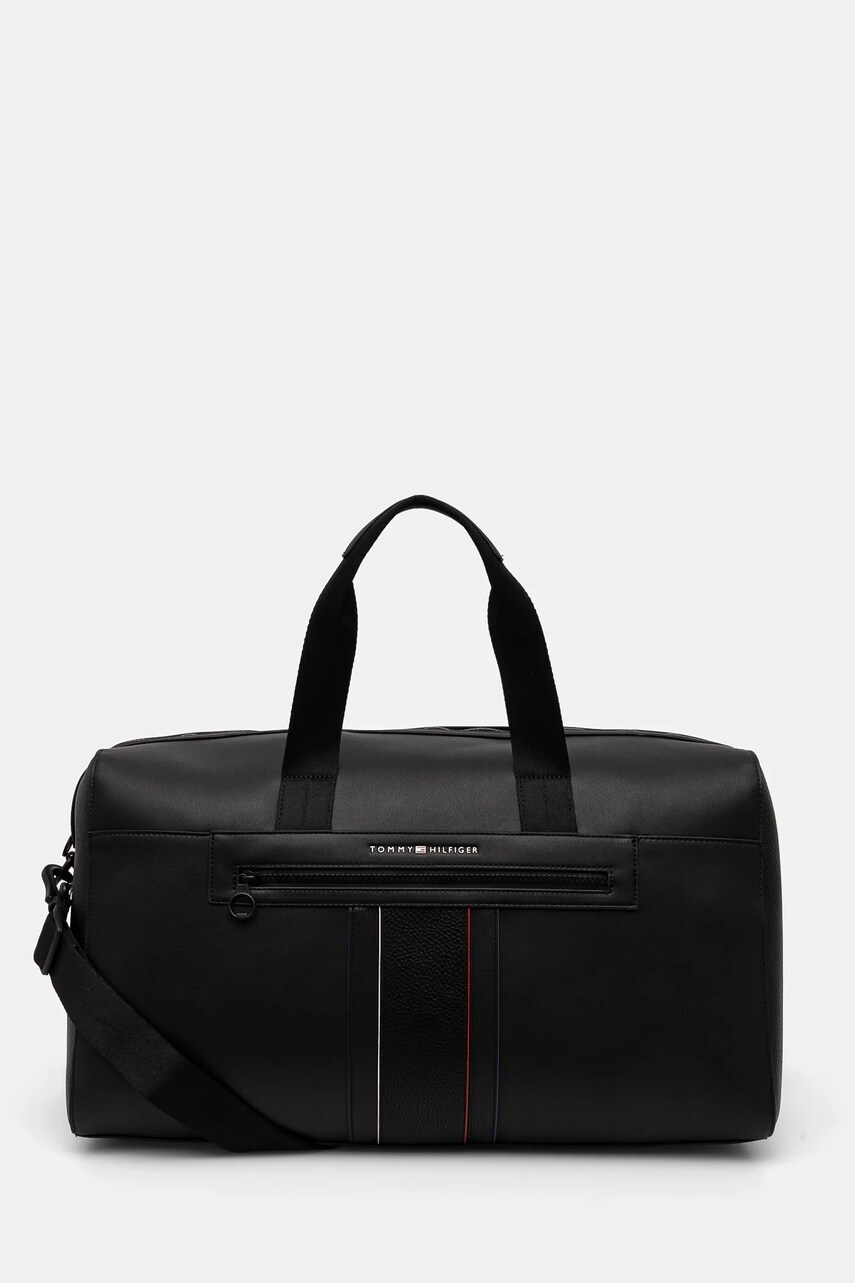 Levně Taška Tommy Hilfiger černá barva, AM0AM13079
