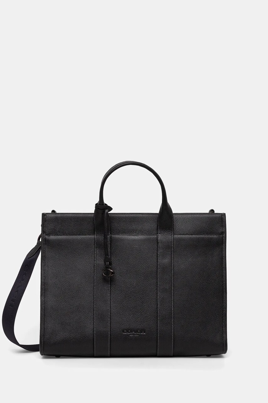 Coach geanta culoarea negru, CY771
