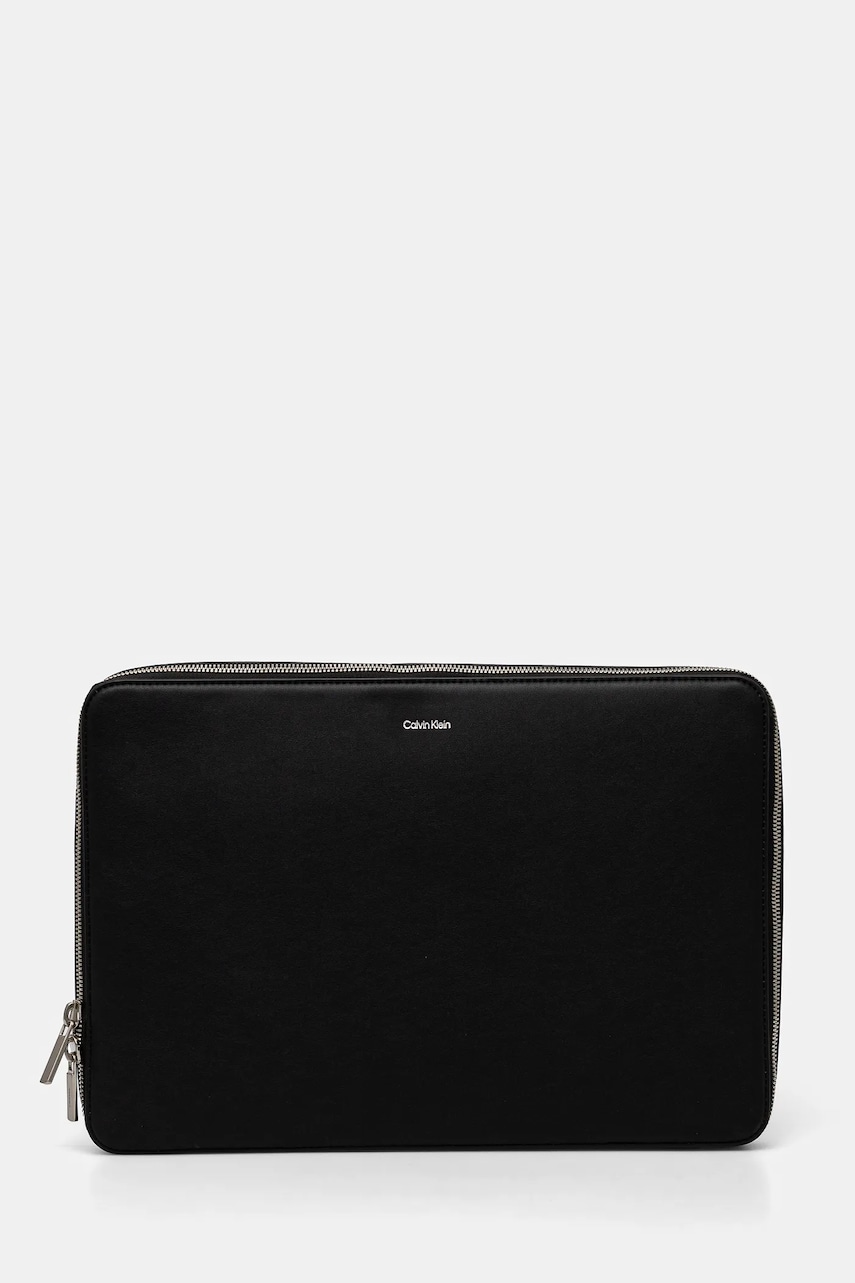 Levně Obal na notebook Calvin Klein černá barva, K50K513035