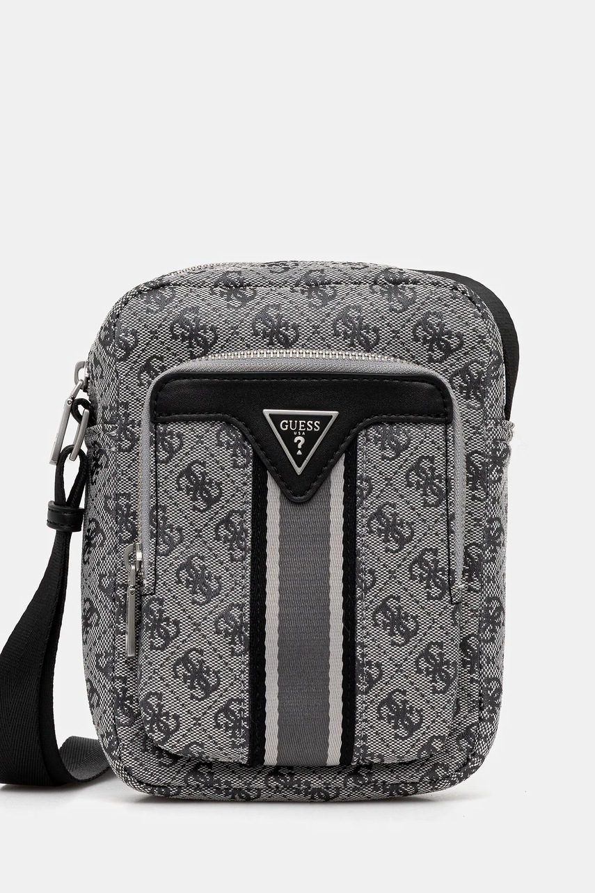 

Чанта през рамо Guess MILANO в бежово HMMIST P5163, Сив