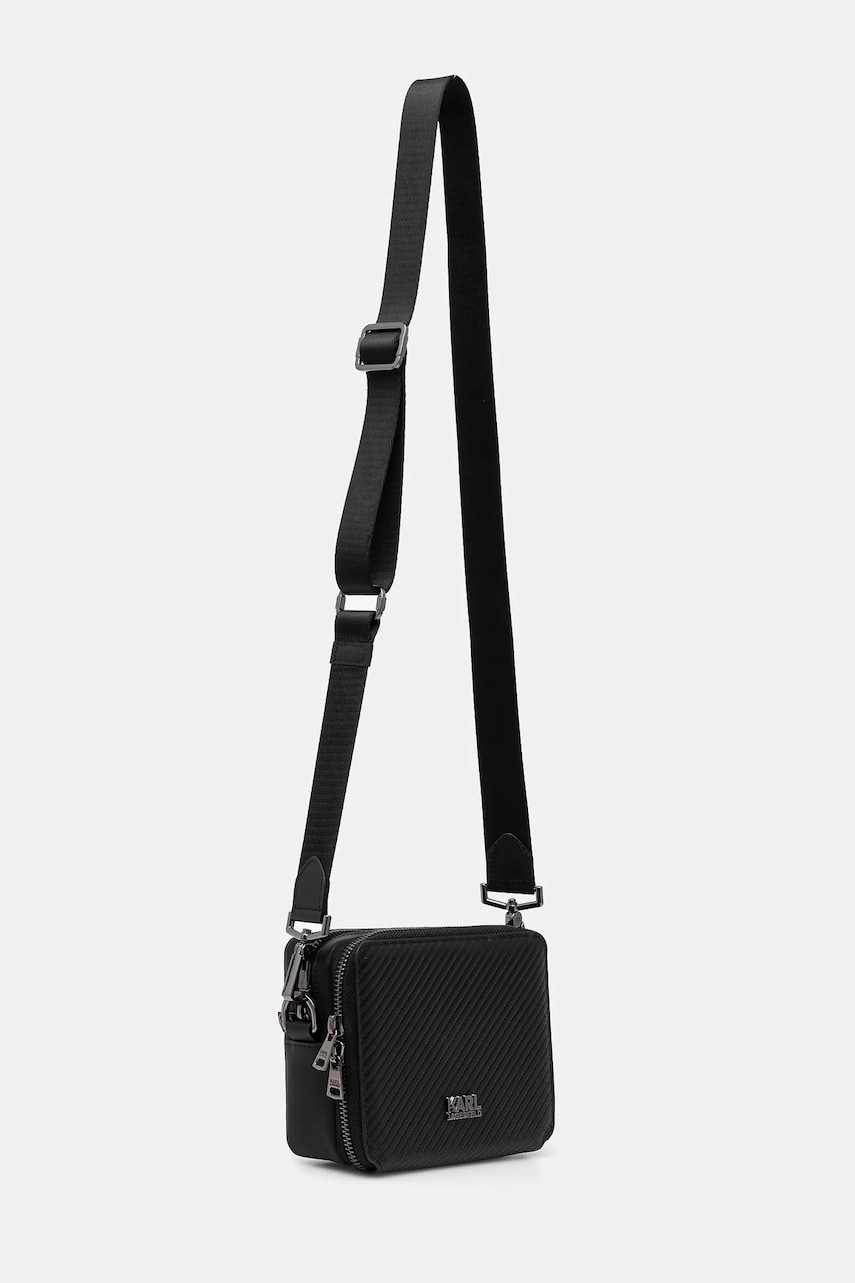 Кожаная сумка Karl Lagerfeld цвет чёрный 552453.815927 Кожаная сумка Karl Lagerfeld цвет чёрный 552453.815927