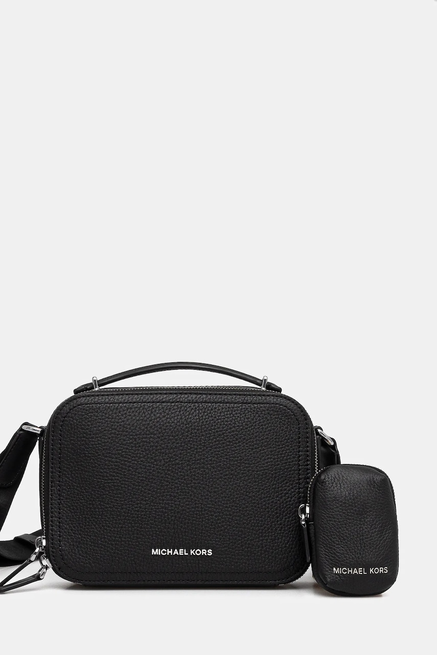 Michael Kors borseta de piele culoarea negru, 33R5LHDM5L Michael Kors borseta de piele culoarea negru, 33R5LHDM5L