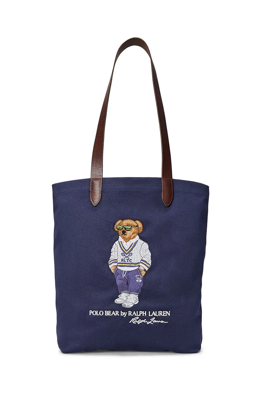 Levně Taška Polo Ralph Lauren tmavomodrá barva, 405962427