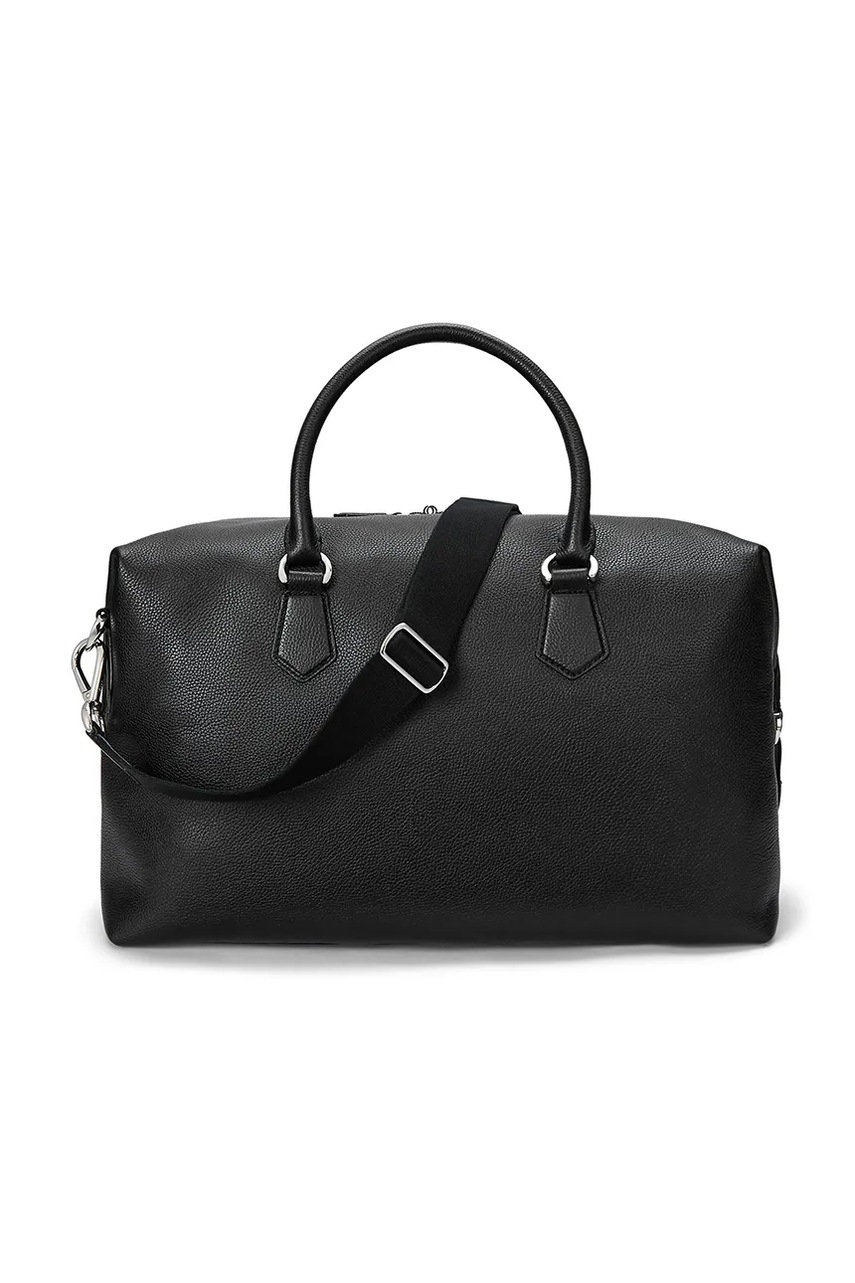 Kožená taška Polo Ralph Lauren 36,8 x 29,2 x 18,4 cm