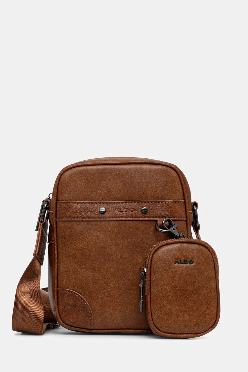 Aldo borsetă CAIRNIELOAN culoarea maro, 13989226