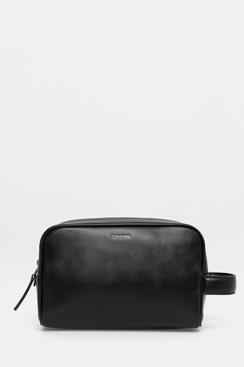 Levně Kosmetická taška Calvin Klein černá barva, K50K512951