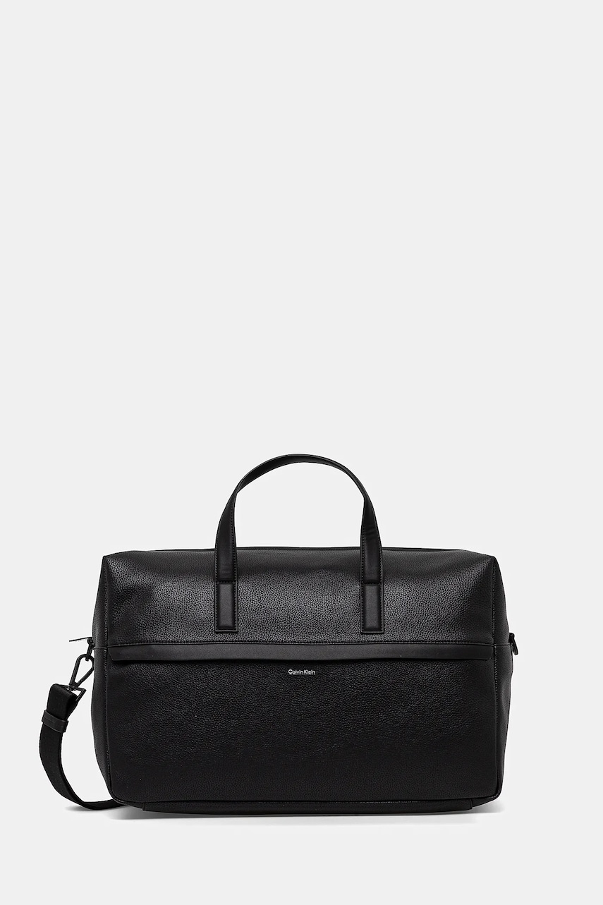 Levně Cestovní taška Calvin Klein černá barva, K50K513051