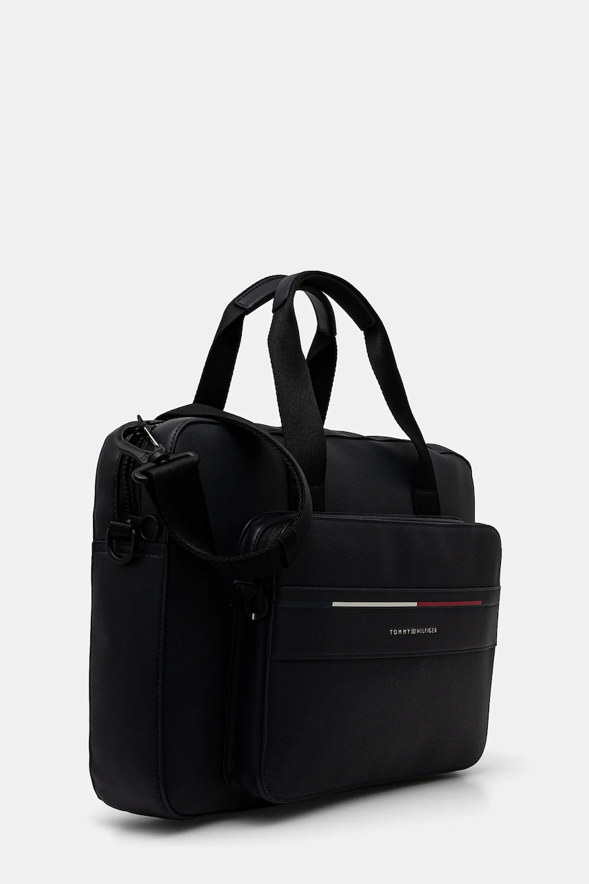 Сумка для ноутбука Tommy Hilfiger цвет синий AM0AM13198 Сумка для ноутбука Tommy Hilfiger цвет синий AM0AM13198