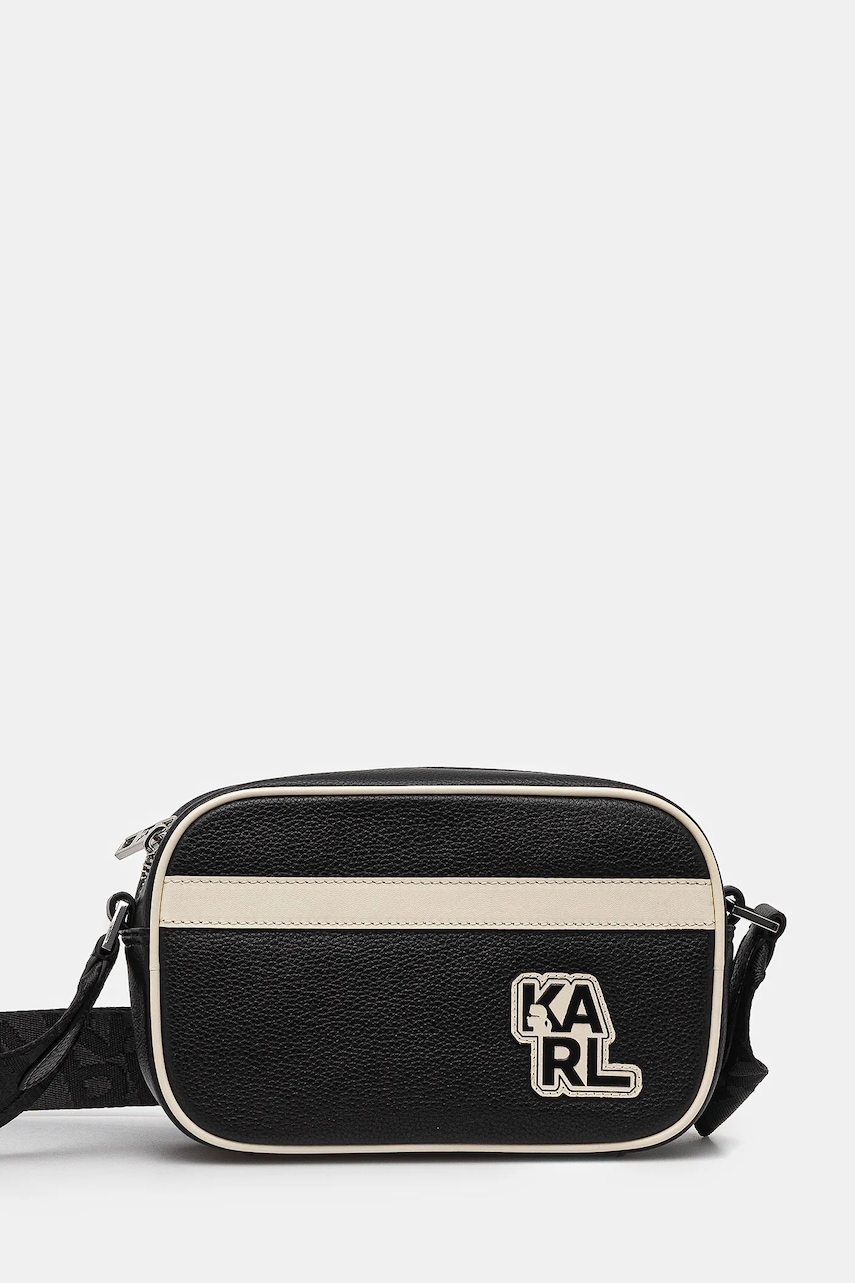 Karl Lagerfeld borseta culoarea negru, ASM30011