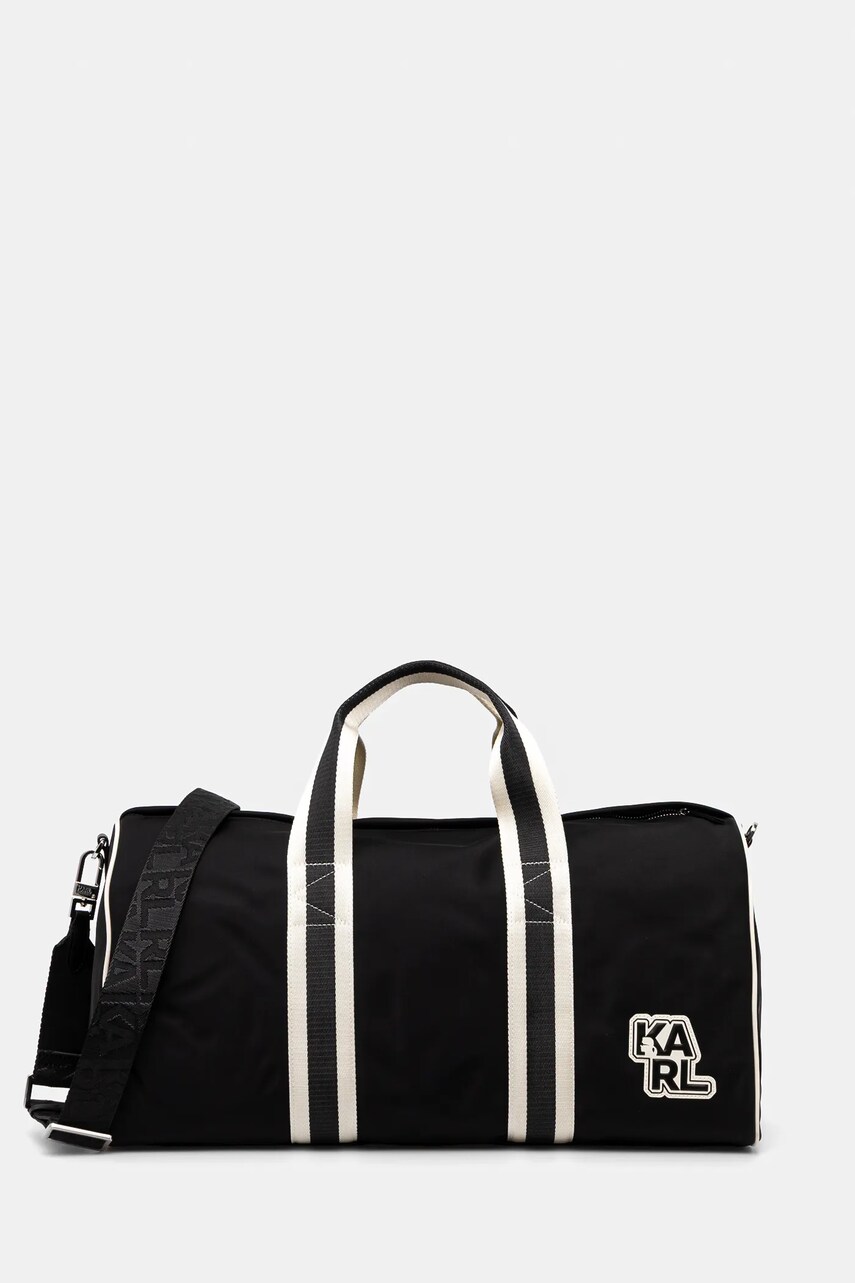 Levně Taška Karl Lagerfeld černá barva, ASM30012