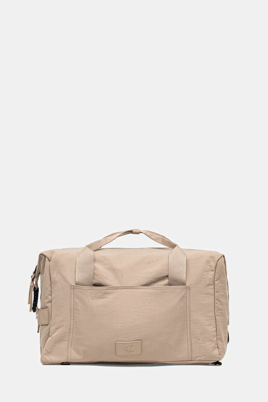 Levně Taška Calvin Klein Jeans zelená barva, LV04G3104G
