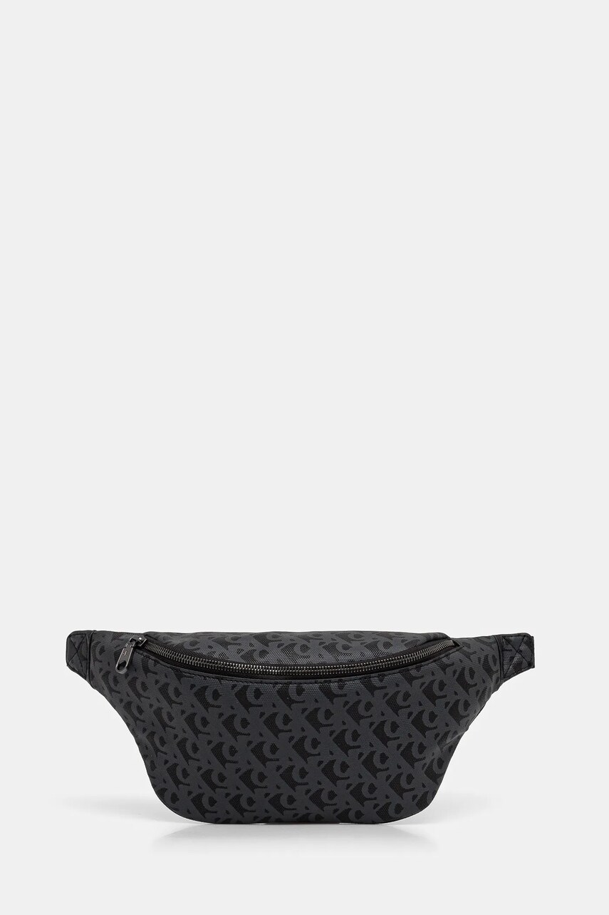 Levně Ledvinka Calvin Klein Jeans černá barva, LV04G3113G