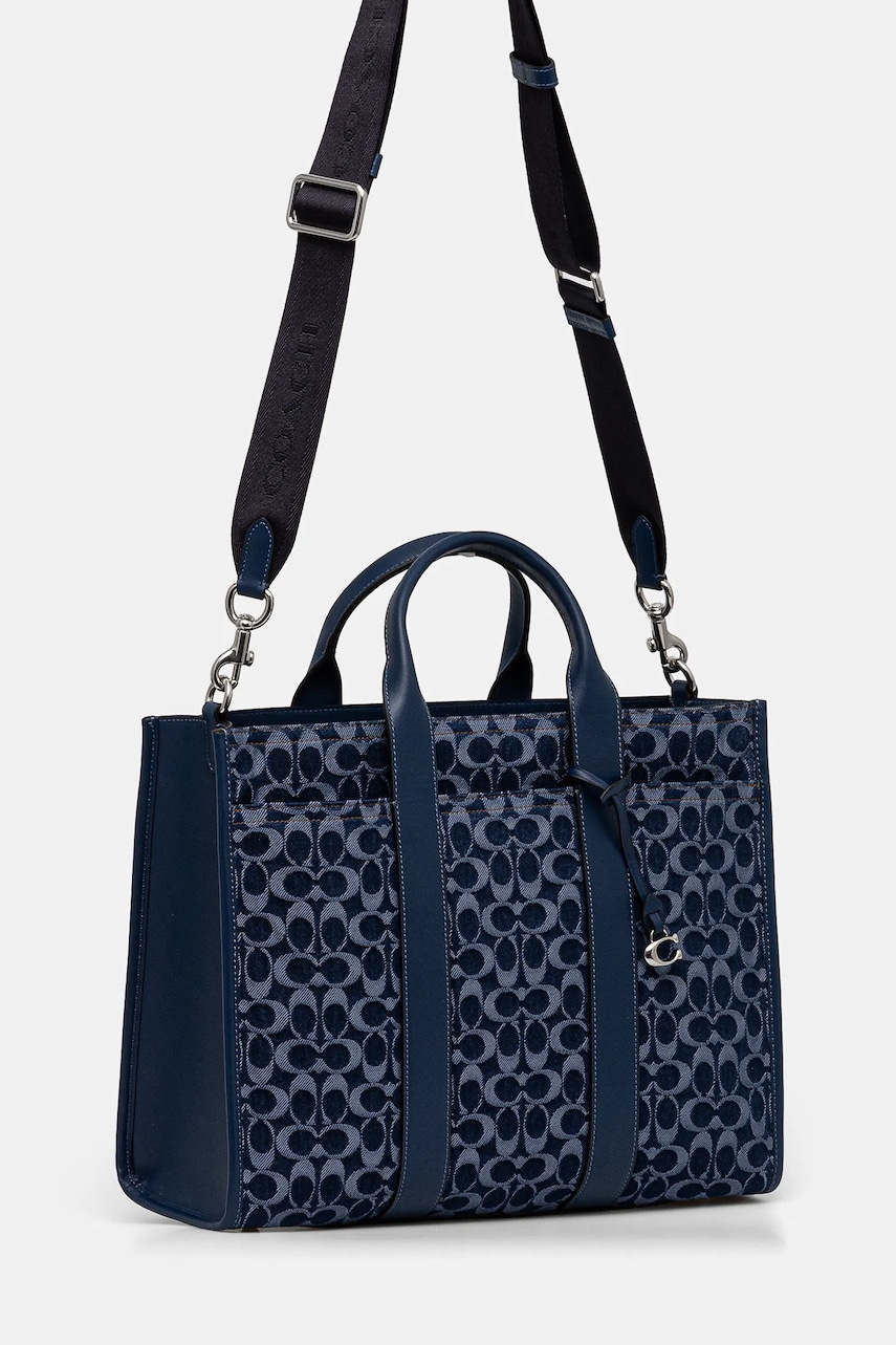 Сумка Coach цвет синий CAS25 Сумка Coach цвет синий CAS25