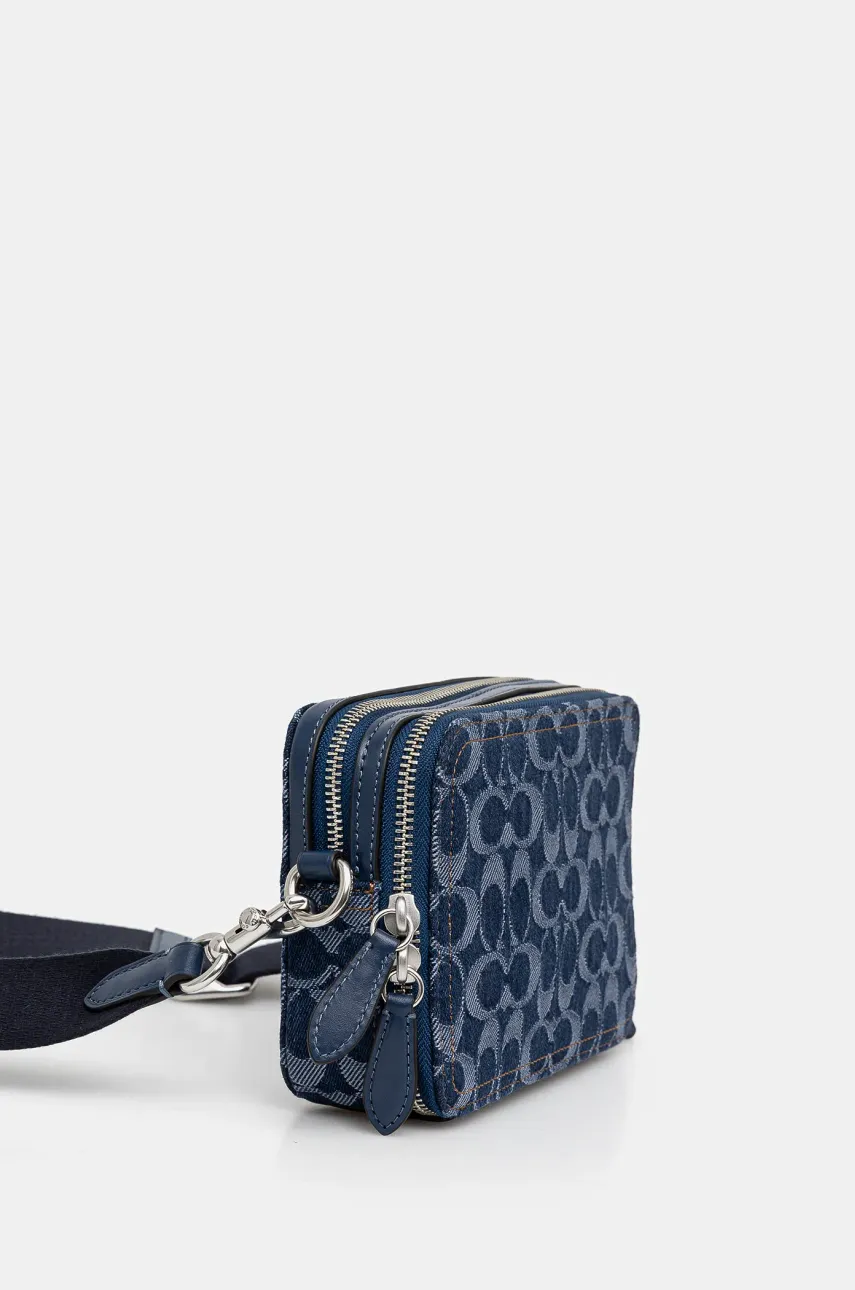Сумка Coach мужская цвет синий CAM69 Сумка Coach мужская цвет синий CAM69
