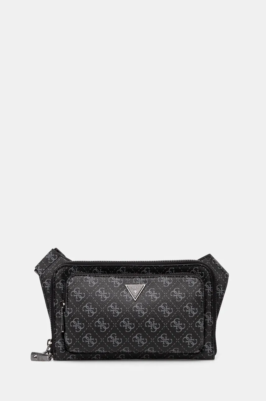 Ledvinka Guess MILANO černá barva, HMMILO P5214