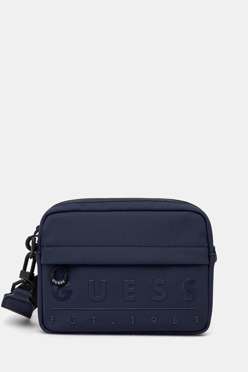 

Чанта през рамо Guess SONDRIO в тъмносиньо HMSOWR P5272, Тъмносин