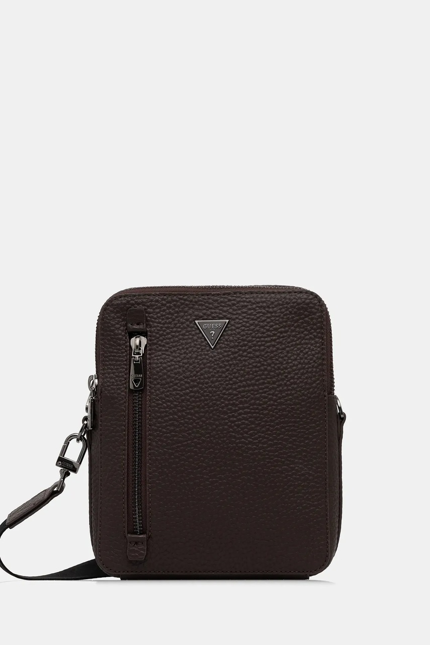 Levně Taštička Guess TORINO černá barva, HMTOGR P5218