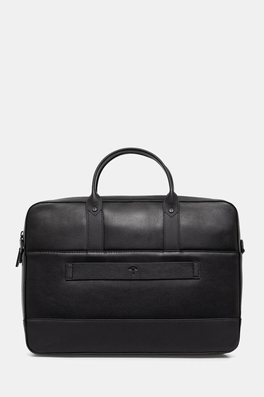 Joop! geantă de piele Manciano Pandion culoarea negru, 4140007736
