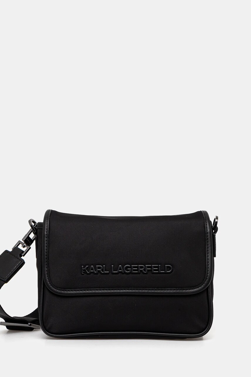 Karl Lagerfeld borsetă culoarea negru, A2M30156