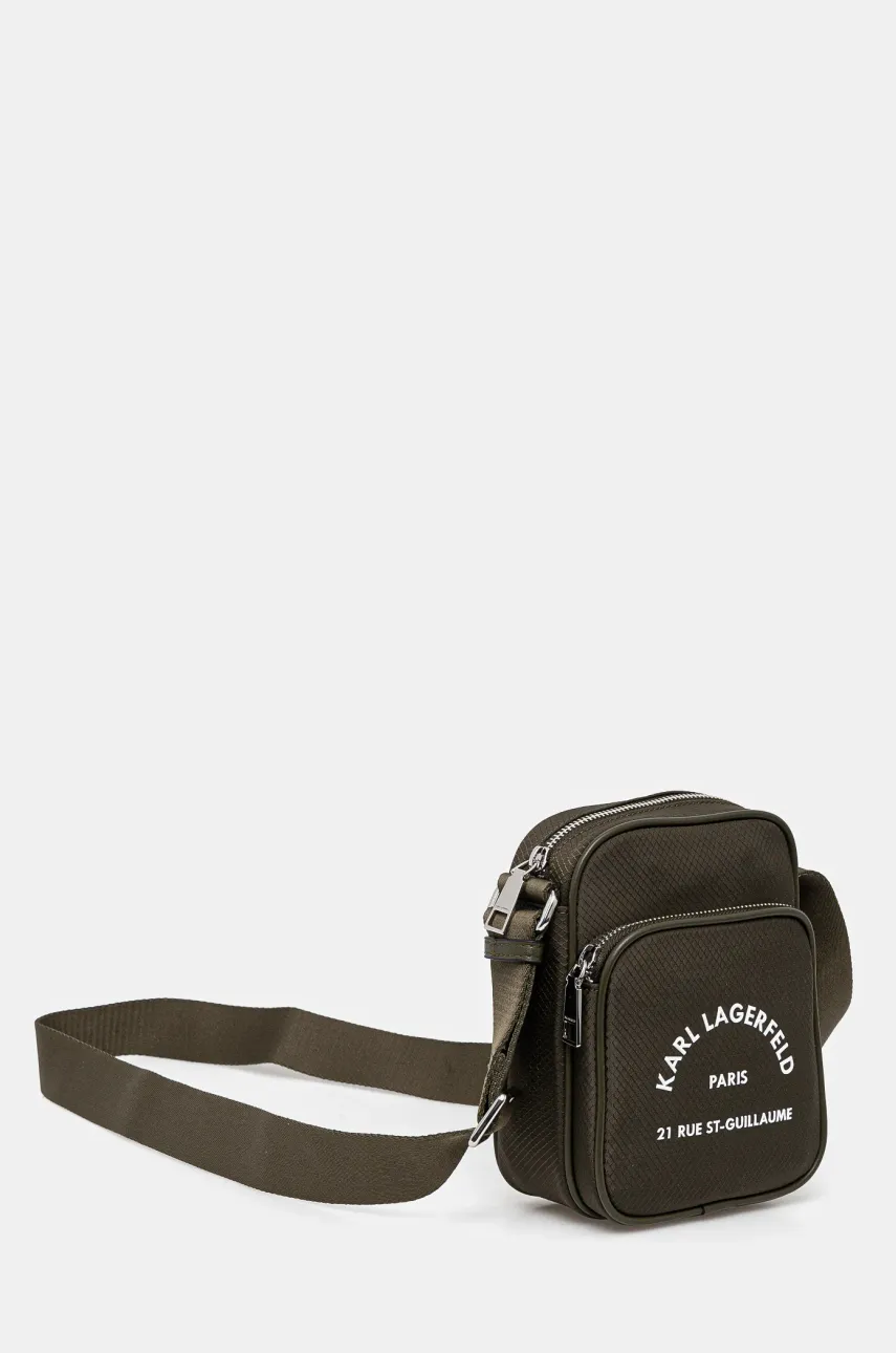 Сумка Karl Lagerfeld K/RSG мужская цвет зелёный A2M30158 Сумка Karl Lagerfeld K/RSG мужская цвет зелёный A2M30158