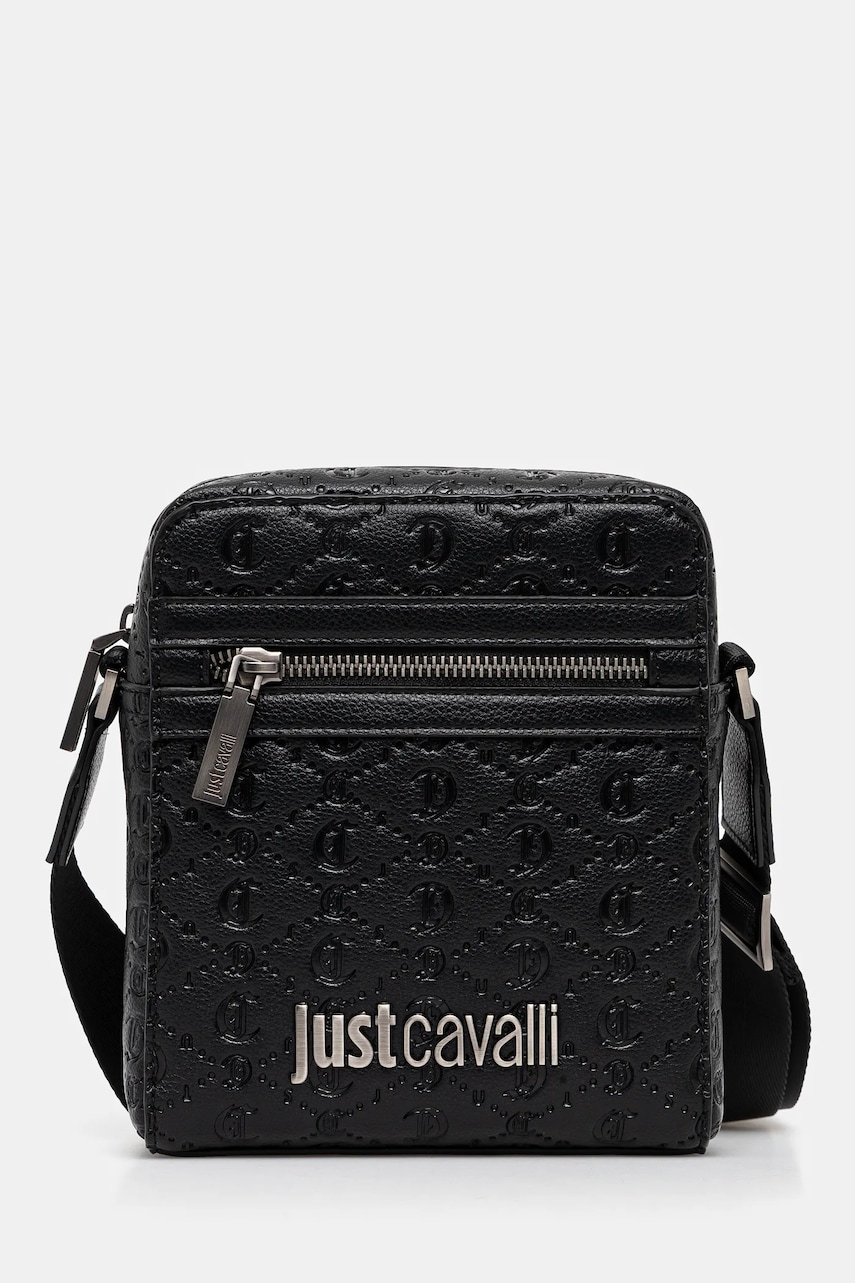 Just Cavalli borseta culoarea negru, 78QA4B32 ZSB84 Just Cavalli borseta culoarea negru, 78QA4B32 ZSB84