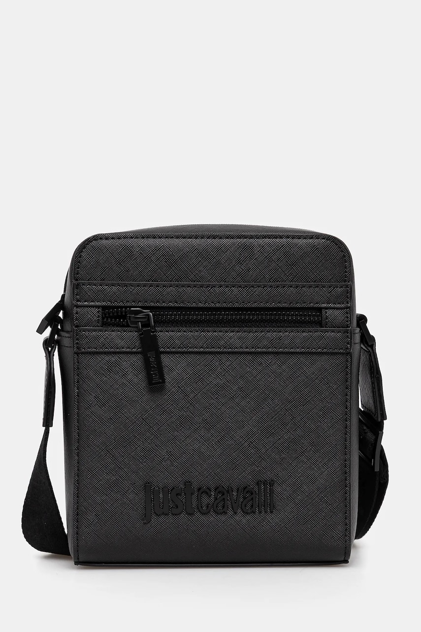 Just Cavalli borseta culoarea negru, 78QA4B32 ZSB85