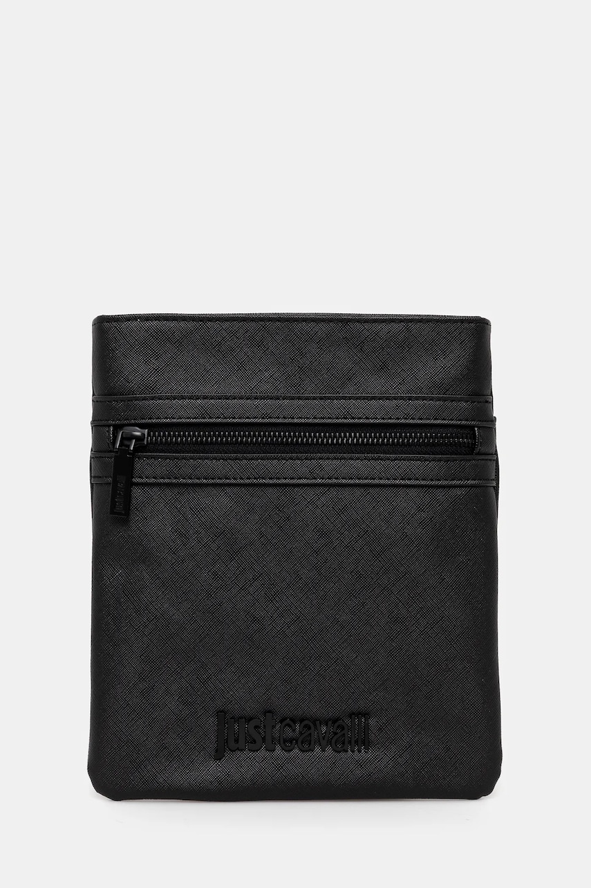 Just Cavalli borseta culoarea negru, 78QA4B33 ZSB85 Just Cavalli borseta culoarea negru, 78QA4B33 ZSB85