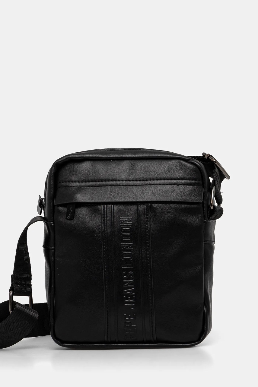 Pepe Jeans borseta WOLF BRANT culoarea negru, PM030875