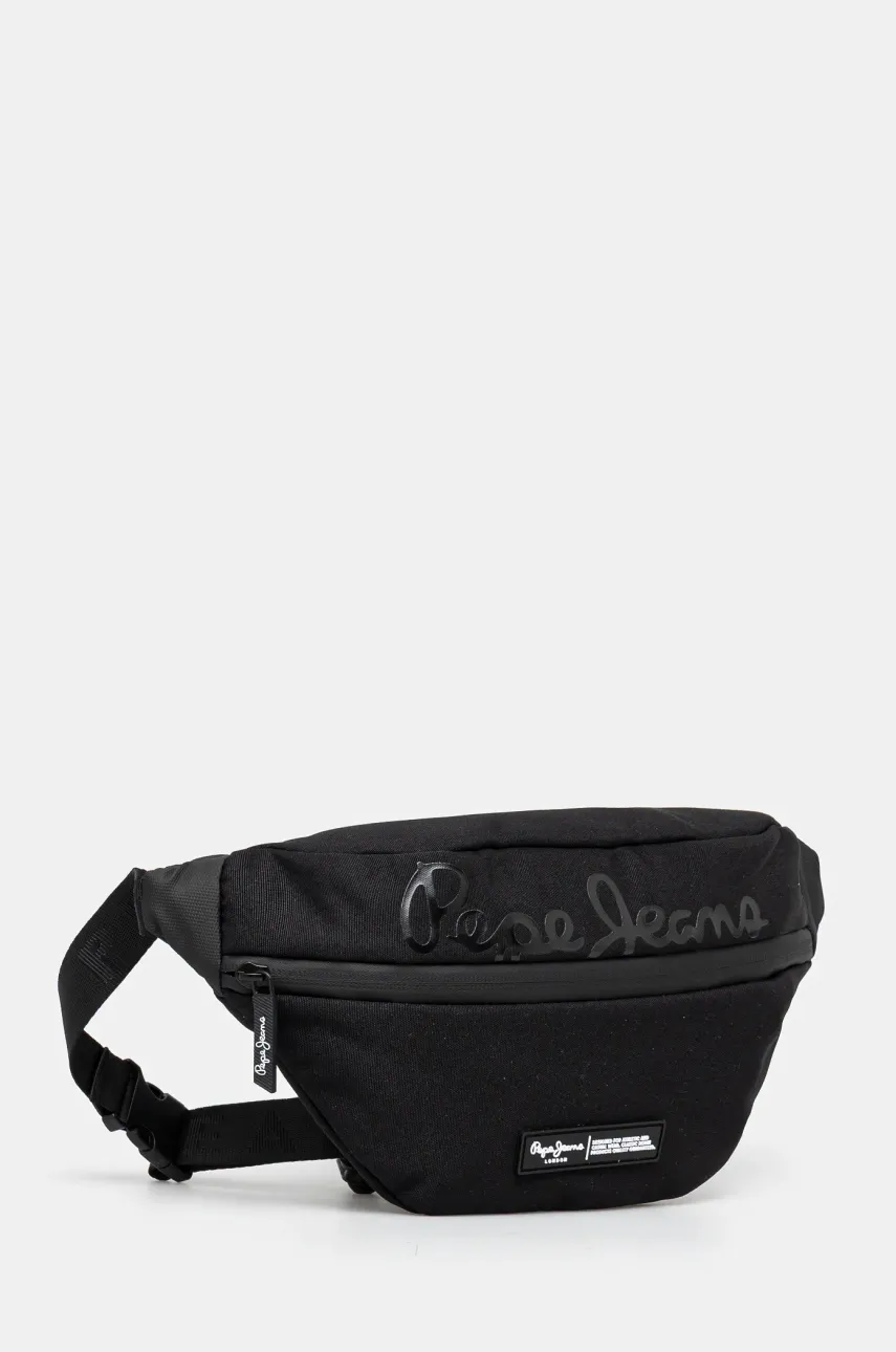 Сумка на пояс Pepe Jeans SEBASTIAN CORE цвет чёрный PM030876 Сумка на пояс Pepe Jeans SEBASTIAN CORE цвет чёрный PM030876